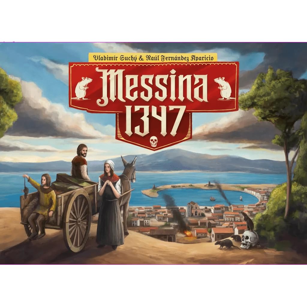 Delicious Games - Messina 1347 (English) Board Game for 6 Players, Age 8+
