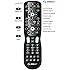 Inteset 4-in-1 Universal Backlit IR Learning Remote for use with Apple TV, Xbox One, Roku, Media Center/Kodi, Nvidia Shield, most Streamers and other A/V Devices
