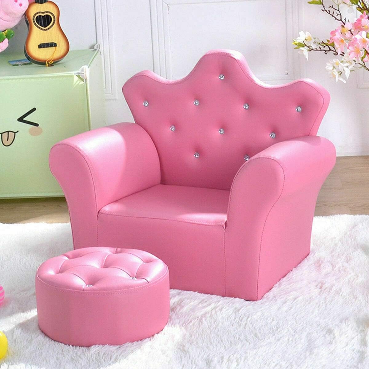 girls princess chair