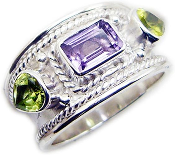 55carat Amethyst Peridot Ring Band Sterling Silver Vintage Style Birthstone Handmade Size 5 6 7 8 9 10 11 12 Amazon Com 55carat Amethyst Peridot Ring Band Sterling Silver Vintage Style Birthstone Handmade Size 5 6 7 8 9 10 11 12 Amazon Com