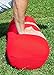 YogaAccessories MAX Support Deluxe Round Cotton Yoga Bolster, Cardinal Redthumb 3