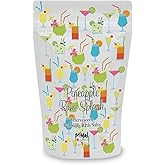 Primal Elements Detoxifying Sea Salt Soak, Bubbling Aromatherapy Salts, Pineapple Rum Splash, 12 oz Resealable Bag