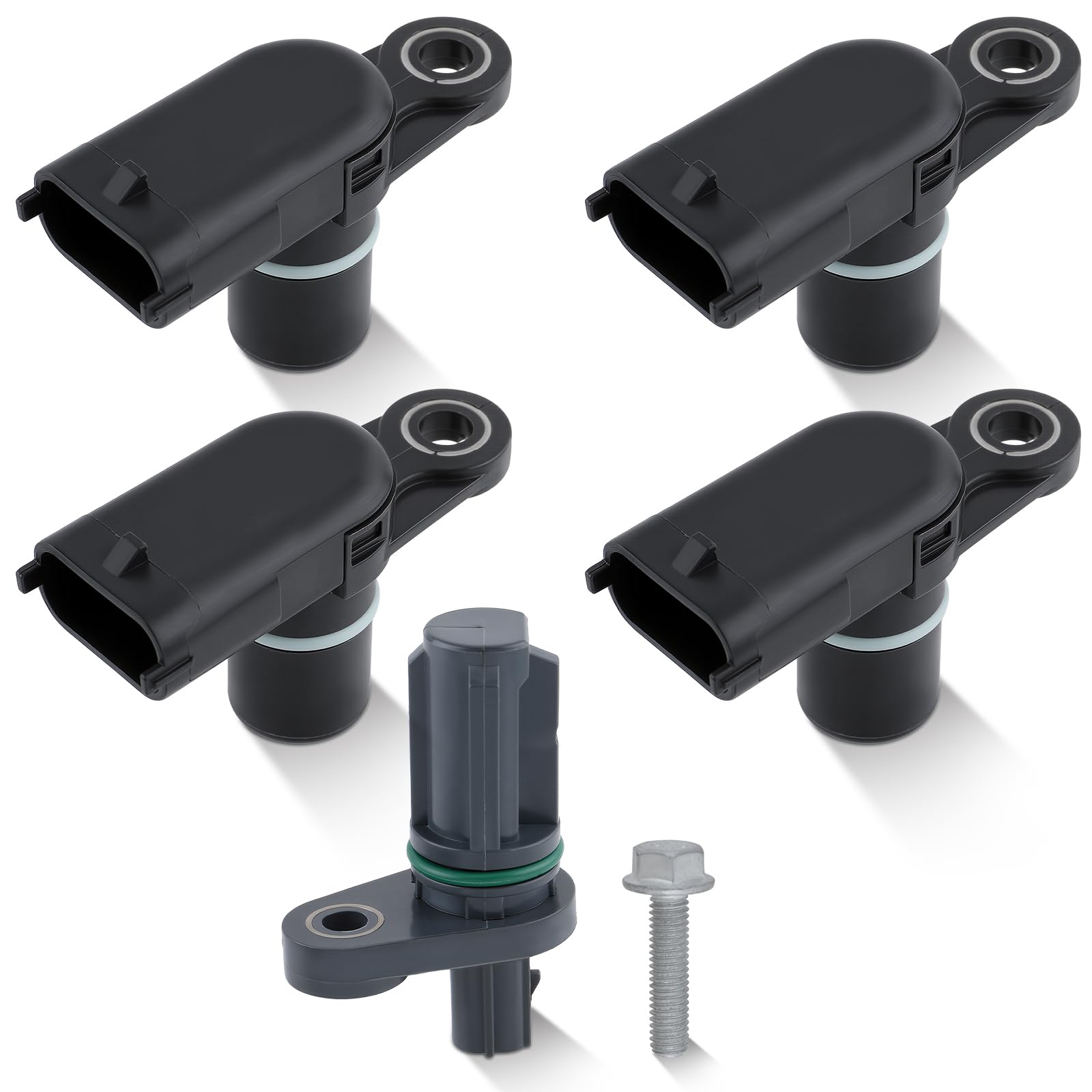 Photo 1 of CARBBIA 4PCS Camshaft & 1PCS Crankshaft Position Sensor Replaces 12615371 12615626 Compatible with GM Vehicles 2010-2020 Compatible with Chevrolet Camaro 2010-2015