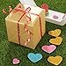 Tatuo 3 Rolls Valentine Ribbons Heart Curling Ribbon for Decoration and Gift Wrapping, 100 Yards of Each Roll (Red, White and Pink Heart)