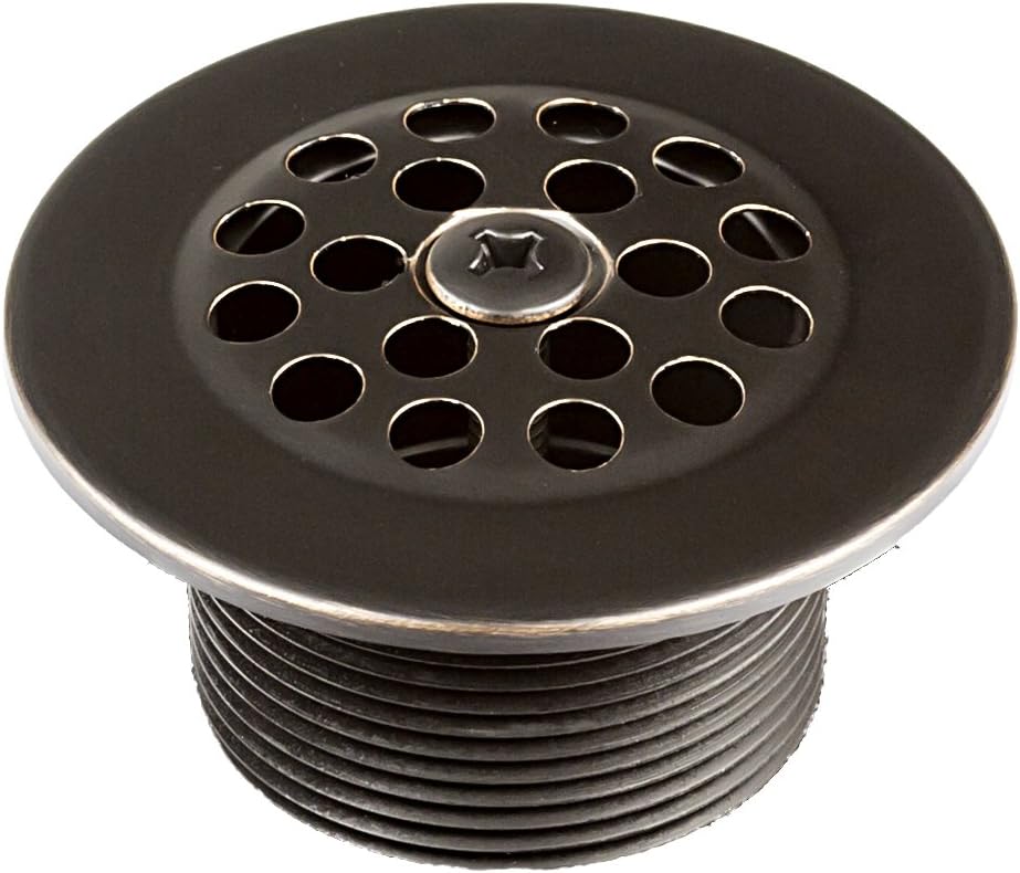 Absolute Solutions 1-1/2 inch Trip Lever Bath Waste Trim- Rustic Oil Rubbed Bronze