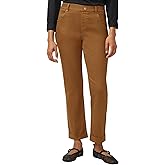 HUE Womens Girlfriend Mid-Rise Denim Pant