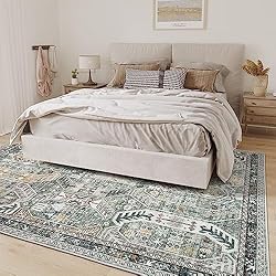 befbee 3x5 Rug, Ultra-Thin Area Rugs for Living