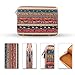 Plemo Bohemian Sleeve Canvas Fabric Carrying Notebook Case Bag, Bohemian Style (9.7 inch)