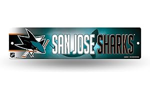 Rico Industries NHL Plastic Street Sign Plastic 4" x 16" Street Sign