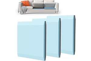 Sellmazon Couch Cushion Support for Sagging Cushions 20''x20'', Two in One Sofa Cushion Support to Repair Sagging Seats, Lift Saggy Seats, Extend Couch's Life, Blue & Grey 3PCS