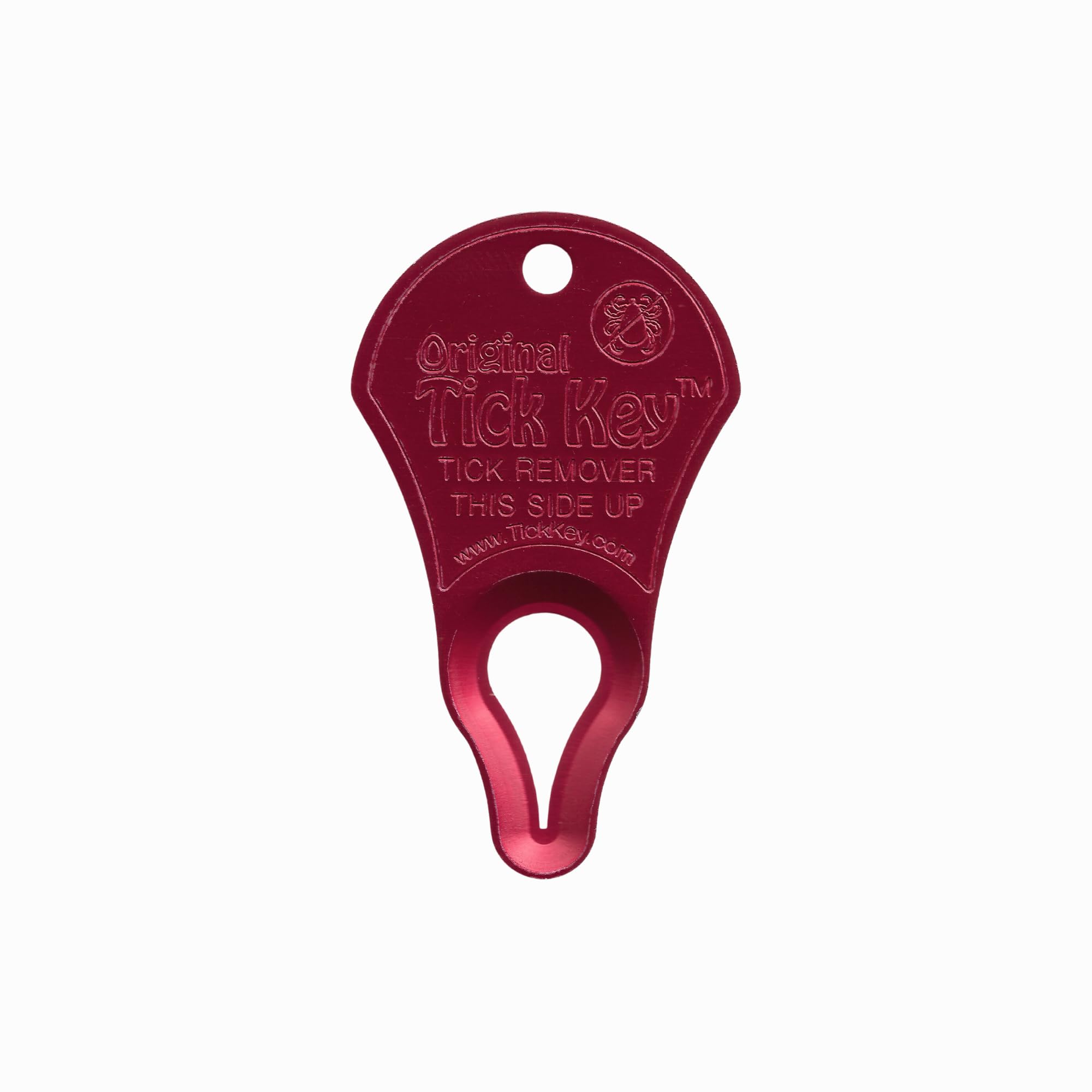 The Original Tick Key - Tick Detaching Device - Portable, Safe and Highly Effective Tick Detaching Tool (Assorted)