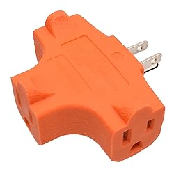 ELEGRP 3-Prong Heavy Duty Power Extender to Triple