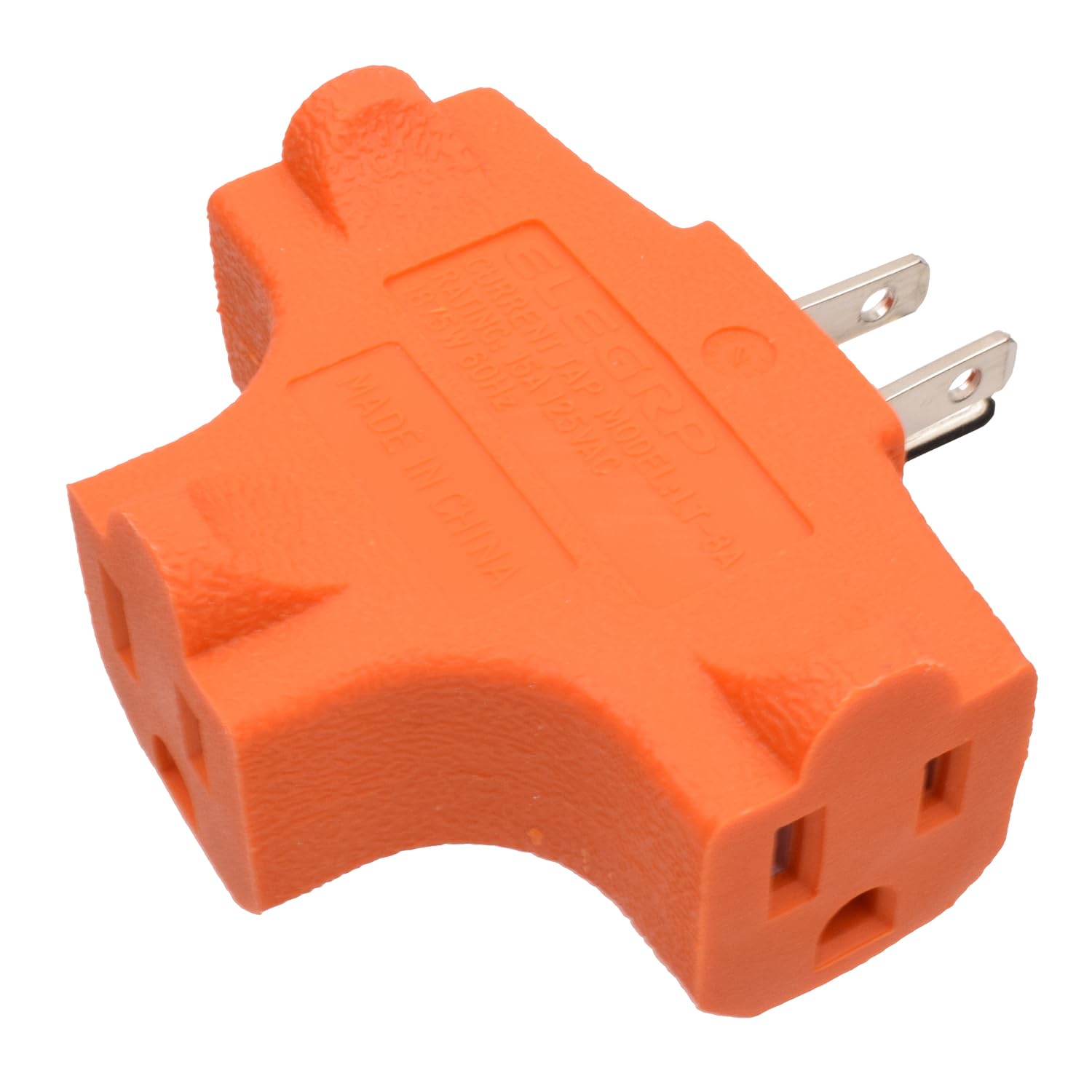 ELEGRP 3-Prong Heavy Duty Power Extender to Triple