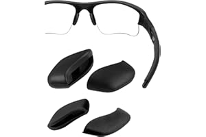 HILEEN Replacement Nose Pads Nose Pieces for Oakley Flak Jacket XLJ|Flak 2.0 OO9295 OO9188|Flak Beta OO9363 Sunglass