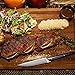 Emojoy Steak Knife Set, 6pcs Steak Knives Set, High Carbon German Stainless Steel, Non-serrated, Dinner Knifes with Gift Box