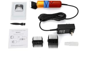 DNYSYSJ Dog Clippers Electric Sheep Shears for Dogs, Sheep Clippers Kit with Extra Blades Farm Supplies for Dogs Sheep Horse Goat Rabbits Mules