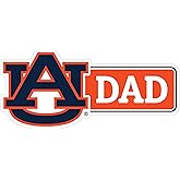 Auburn Tigers Proud Dad Die Cut Decal Officially Licensed Collegiate Product 4-Inches Wide