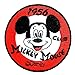 Mickey Mouse Cartoon Patch Embroidered Iron on Hat Jacket Hoodie Backpack Ideal for Gift/ 7cm(w) X 7cm(h)