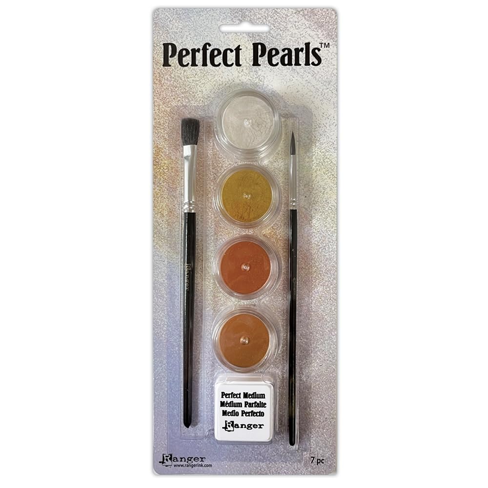 Ranger Perfect Pearls Pigment Powder Kit-Metallics