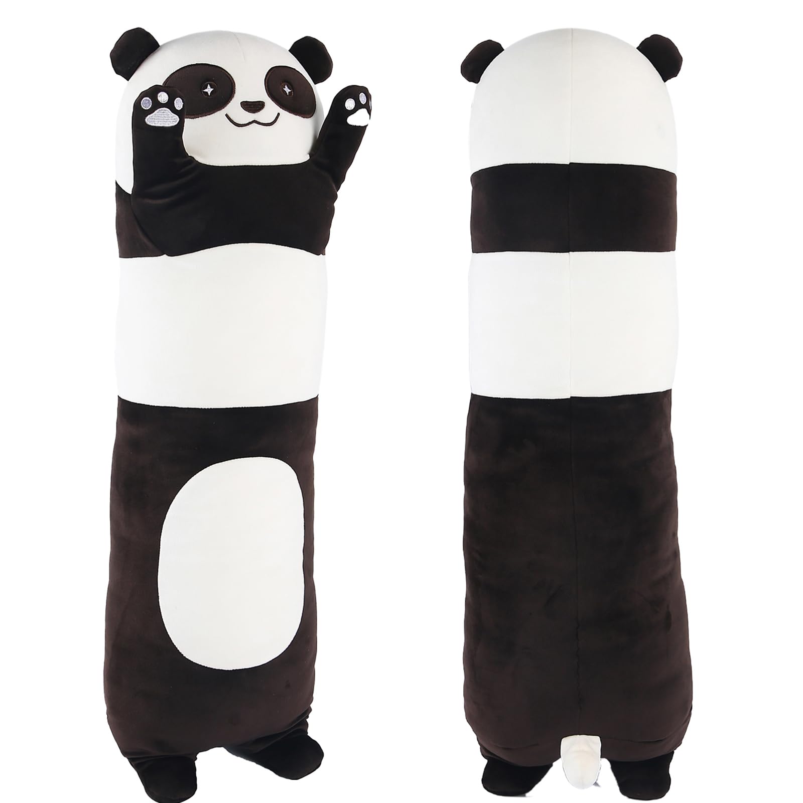Photo 1 of Tianmihou 36 inch Cute Giant Panda Bear Plush Soft Body Pillow Plushies, Large Long Panda Stuffed Animals Toy Doll, Gift for Kids Girls and Boys, Birthdays, Valentine's Day