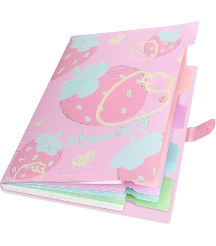 Amazon.com : Cute Kitty Cat Pink Expanding Accordion File Folder