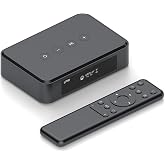 Arylic LP10 Music Receiver with AirPlay 2 &amp; Chromecast Audio, Spotify &amp; Tidal Connect Preamp, OLED Screen &amp; Remote Control, Works with Siri &amp; Google Assistant, Audio Adapter for Vintage Stereo.