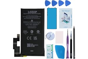 LOZOP for Pixel 6 Pro Battery Replacement Kit, Replacement Battery for Google Pixel 6 Pro Model GLUOG, G8VOU with Repair Tools Kit and User Manual