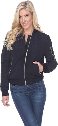 black and white bomber jacket womens