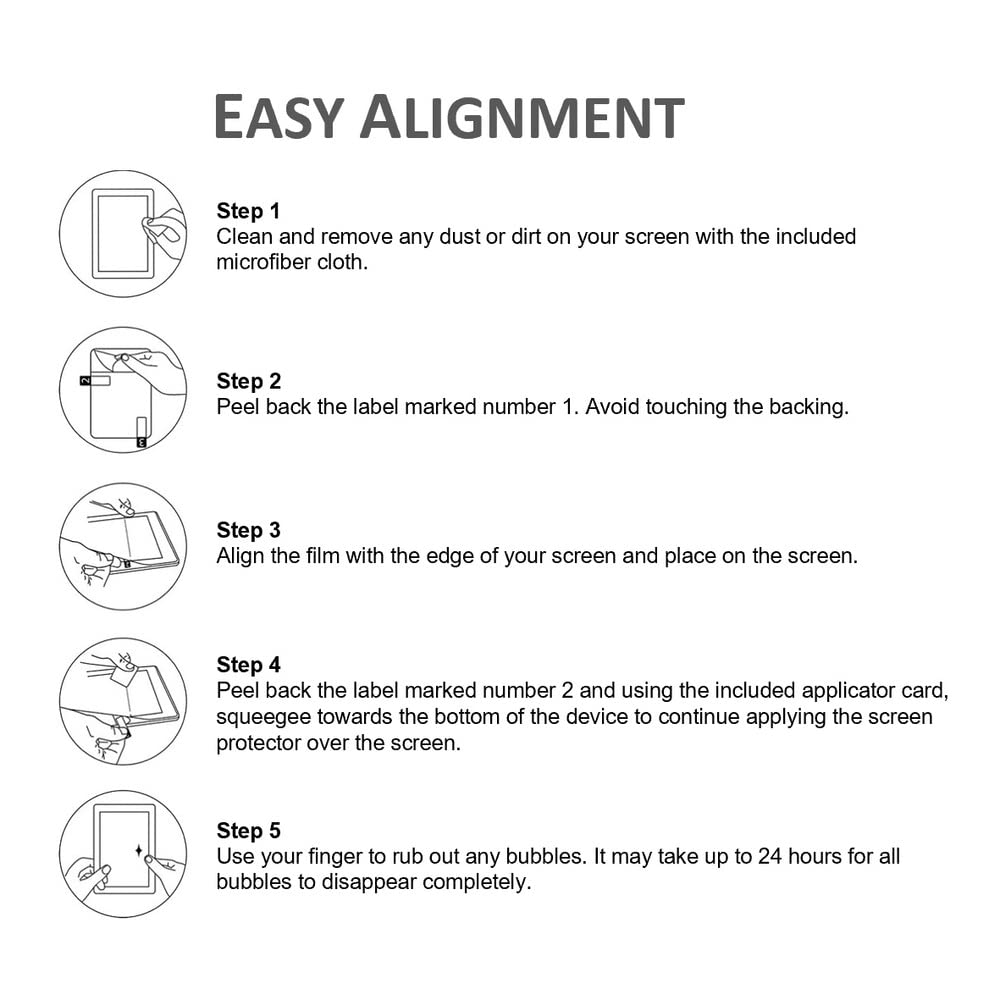 Antiglare Screen Protector (2 Pack), for Amazon Kindle (2022 & 2024 releases)