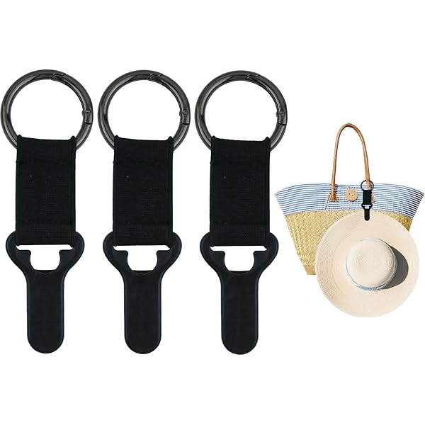 Amazon.com: SupSuspen 3pcs Hat Clip for Travel New Outdoor  display picture 2