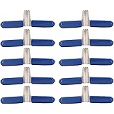 Yunseity 10 Pcs Padlock Shim Pick, Easy Unlocking, Sturdy Aluminum Alloy, Portable, Beginners, for Unlocking Padlocks, Yunsei