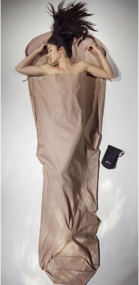 Cocoon MummyLiner Organic Cotton, brown, Beige