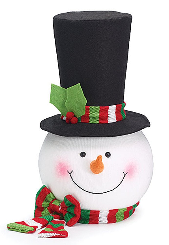 Snowman Head Christmas Tree Topper • Best Christmas Gifts 