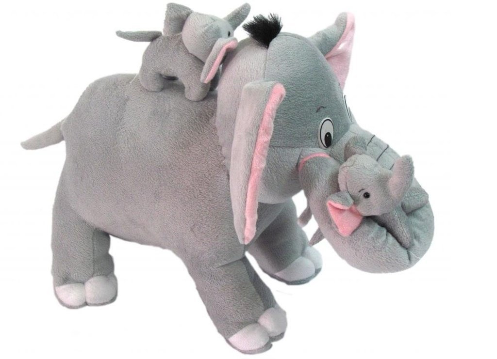 Buy SHOPMELIVE Elephant with Baby Elephant Soft Toy 40CM Online at Low