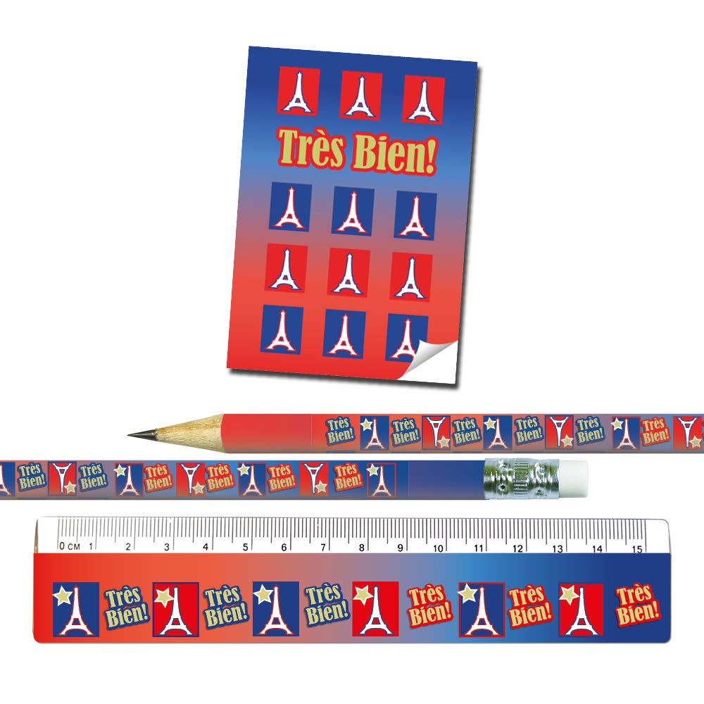 Très Bien! With Notepad Stationery Set Bulk Pack