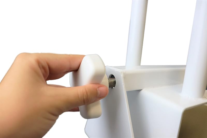 Pega ajustável para banheira para seniores, pega com borda lisa ≥8 cm
