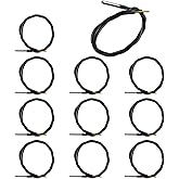 Eowpower 10 Pieces Stainless Steel DS18B20 Temperature Sensors Digital Temp Probe