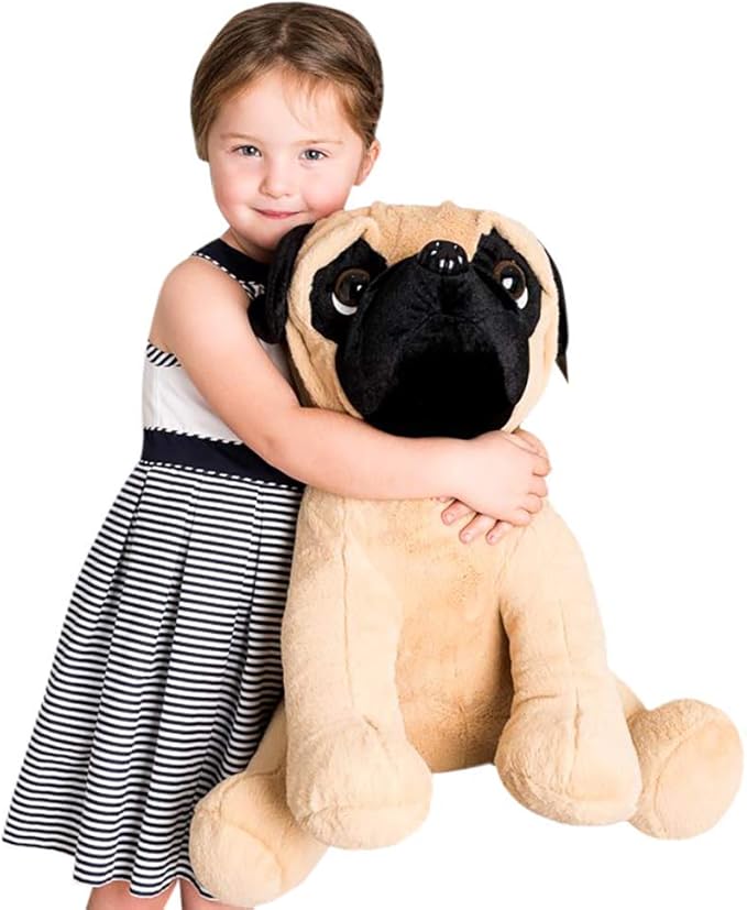 giant stuffed pug