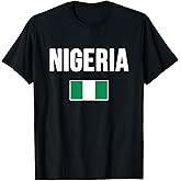 Nigeria Nigerian Flag T-Shirt