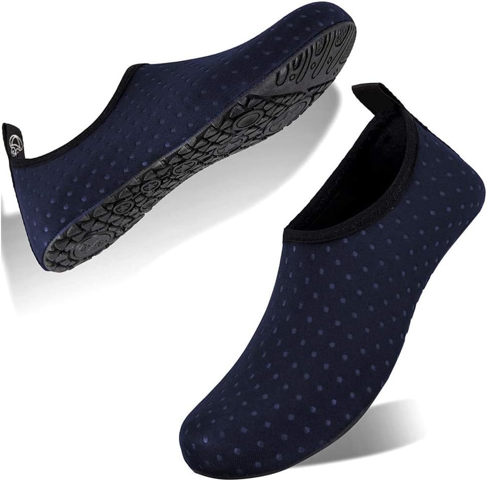 Water Shoes,Beach Swim Barefoot Shoes,Snug & Comfortable Home Slipper Yoga Socks for Men&Women
