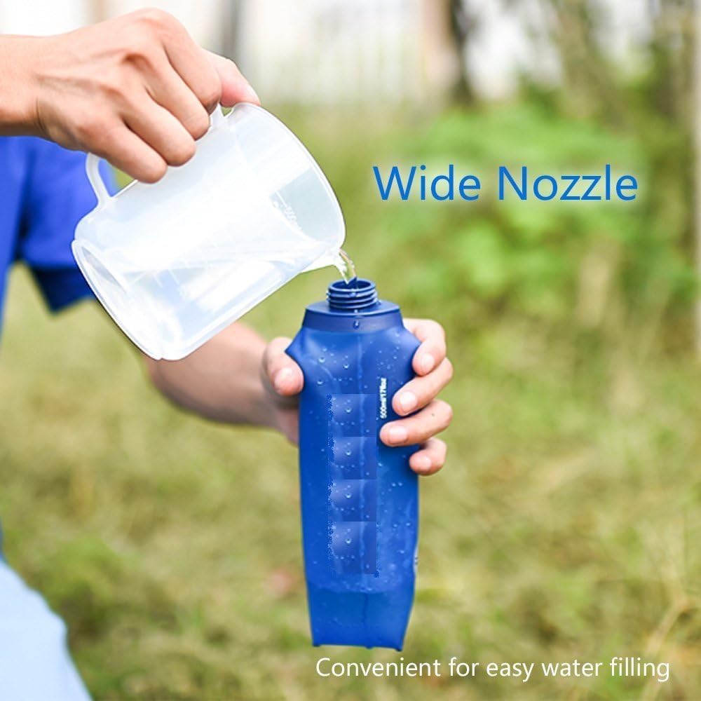 joluvi Bottle of hidratacion PU Grip 500 ml, Green - Image 5