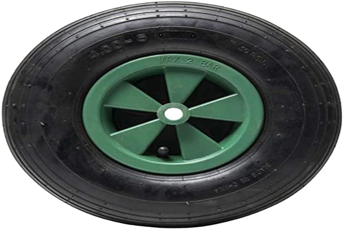 WERKA PRO Inflatable Wheel Green 325 x 85 Bore 16 mm