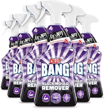 Cillit Bang Black Mould Remover Spray 750ml Pack of 6
