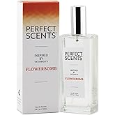 Perfect Scents Fragrances | Inspired by V&R’s Flowerbomb | Women’s Eau de ToileƩe | Vegan, Paraben, Phthalate Free | Never Tested on Animals | 3.4 Fl Oz
