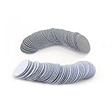 CTPICXM 100pcs 1inch 3000 Grit Hook and Loop
