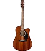 Amazon.com: Fender CD-140SCE All-Mahogany Dreadnought