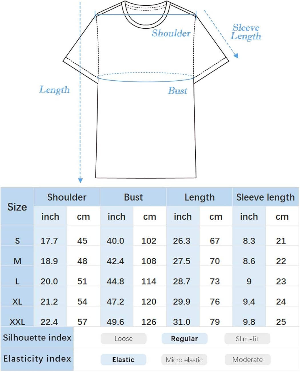 QUALFORT Men's Bamboo T-Shirts Crewneck Undershirt at  Men’s Clothing store