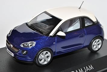 Motorart Opel Adam 3 Turer Blau Mit Weiss Ab 12 1 43 Modell Auto Amazon De Spielzeug