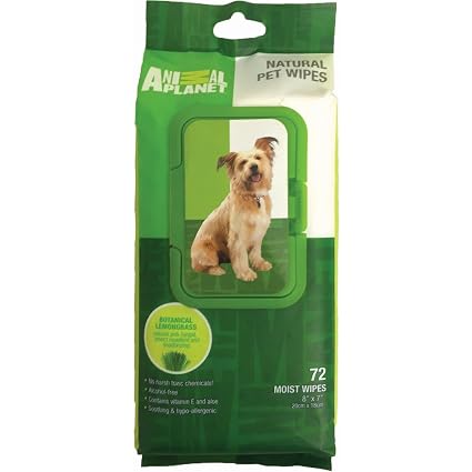 Animal Planet Natural Every Day Pet Wipes 72pkg Amazonin - 