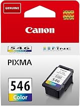 Canon CL-546 Colour Ink Cartridge Genuine C/M/Y 180 Pages view 1